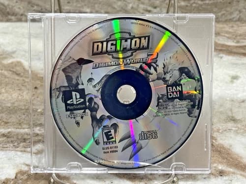 DIGIMON WORLD 2 Playstation 1 PSX PS1 Digital Monsters GAME DISC ONLY Bandai