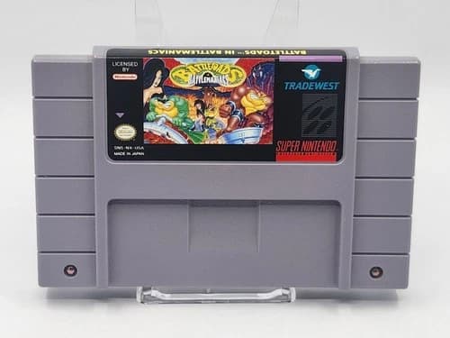 Battletoads In Battlemaniacs SNES Super Nintendo Game Authentic NICE - TESTED