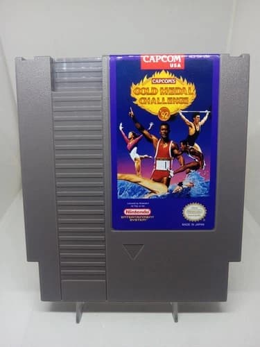 Capcom's Gold Medal Challenge '92 (Nintendo NES) Reconditioned! Authentic!