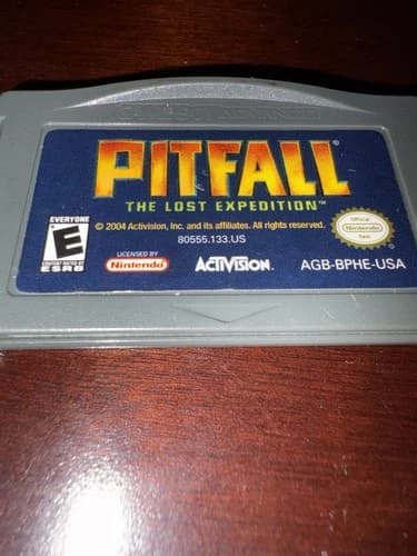 Pitfall: The Lost Expedition (Nintendo Game Boy Advance, 2004)