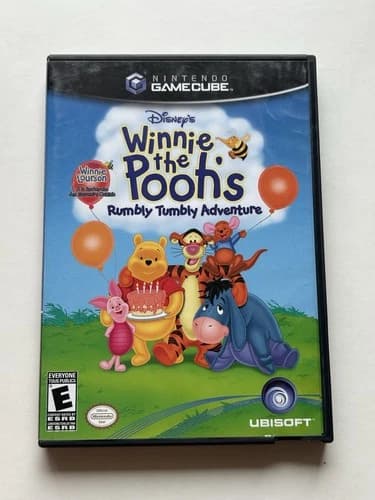 Winnie the Pooh's Rumbly Tumbly Adventure (Nintendo GameCube, 2005) CIB Tested