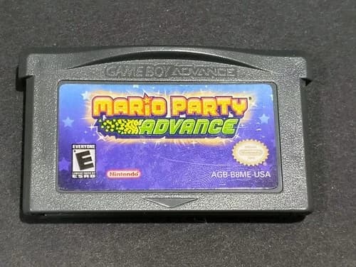 Mario Party Advance - Game Boy Advance GBA - tested