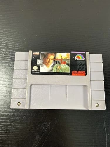 True Lies Super Nintendo SNES LJN Action Shooter Video Game Cartridge