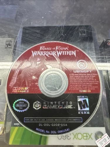 Prince of Persia: Warrior Within (Nintendo GameCube, 2004) Tested And Working