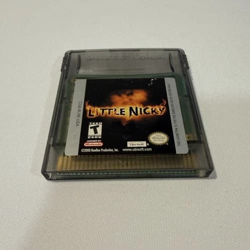 Little Nicky Nintendo Game Boy Color Action Platformer Movie Video Game