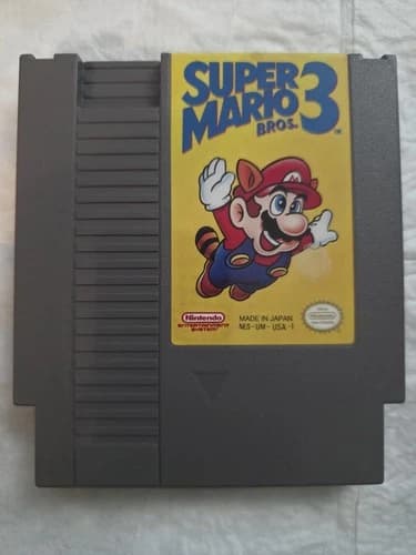 Super Mario Bros. 3 NES Nintendo Authentic Tested Clean