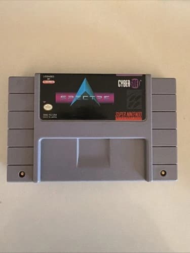 Spectre Super Nintendo SNES Game Cartridge
