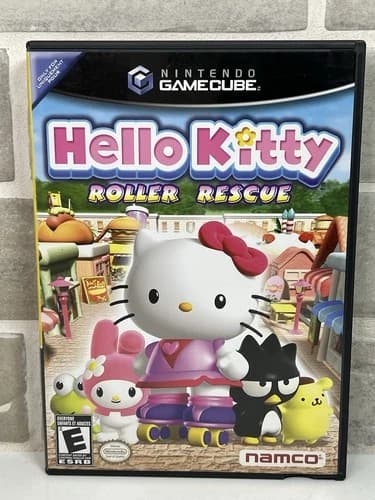 Hello Kitty Roller Rescue - Nintendo GameCube - VG - Complete CIB TESTED
