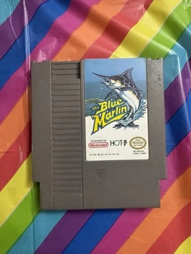 NES Nintendo - The Blue Marlin - Tested (Hot B, 1992)