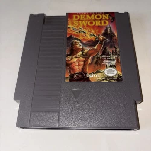Demon Sword: Nintendo NES - Game Cartridge Only Tested Excellent