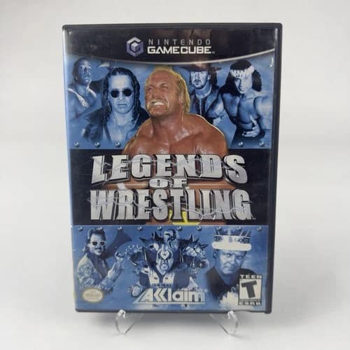 Legends of Wrestling (Nintendo Gamecube, 2002) CIB w/Manual, Tested & Working