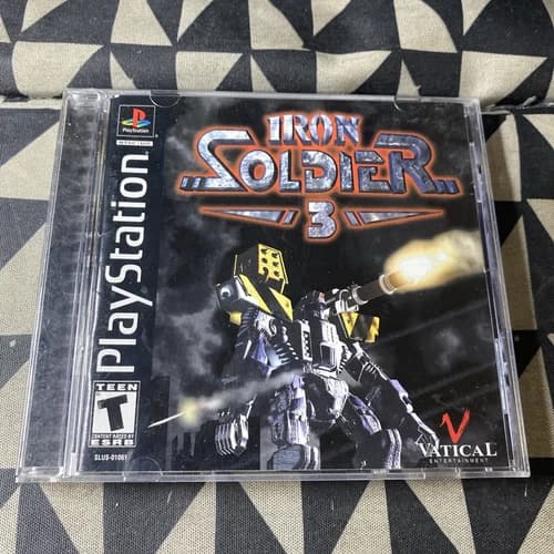 Iron Soldier 3 (Sony PlayStation 1, 2000) Tested And Working