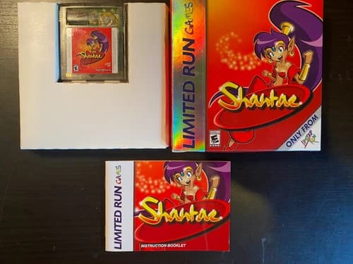Shantae Game Boy Color Limited Run Games/WayForward 2020