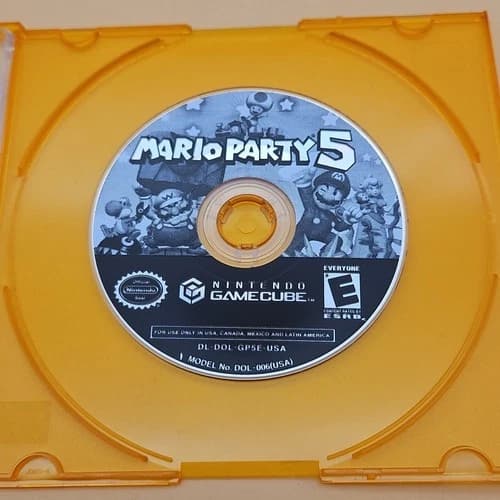 Mario Party 5 (Nintendo GameCube, 2003) DISC ONLY Tested Works