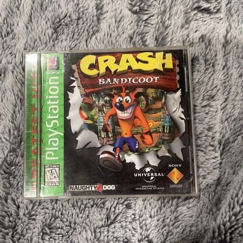 Crash Bandicoot PS1 (Sony Playstation 1) CIB Complete