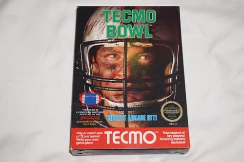 Tecmo Bowl (Nintendo NES) Complete in Box CIB