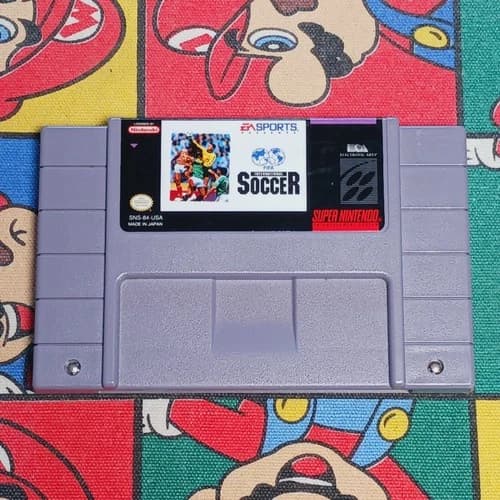 FIFA International Soccer (Super Nintendo) SNES Authentic/Cleaned/Tested Game