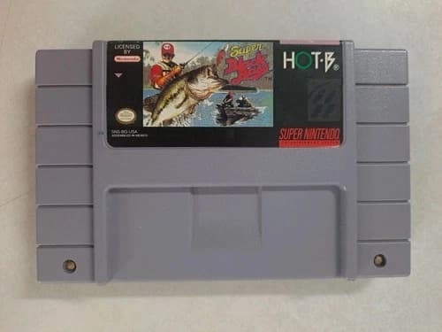 Super Black Bass (Super Nintendo Entertainment System, 1992) Cartridge Only
