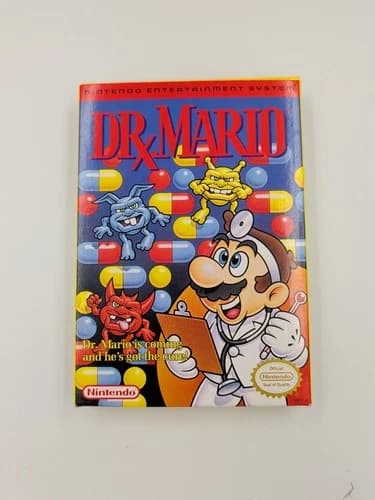 Dr. Mario (Nintendo NES, 1990) CIB