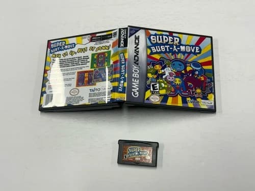 Super Bust A Move Nintendo Gameboy Advance Tested And Working