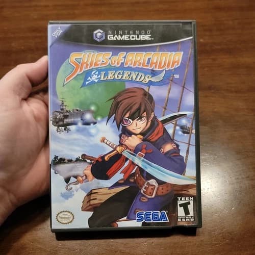 Skies of Arcadia Legends (Nintendo GameCube, 2003) CIB - Authentic - Tested -