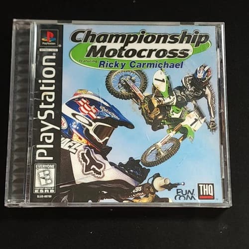 Championship Motocross Featuring Ricky Carmichael CIB (Sony PlayStation 1, 1999)