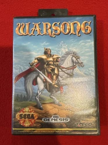 Warsong | Sega Genesis 1991 US Edition | CIB Complete With Manual