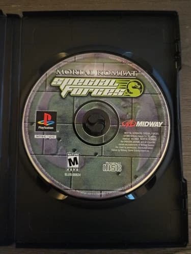 Mortal Kombat Special Forces PlayStation PS1 Disc Only Loose Disc Tested