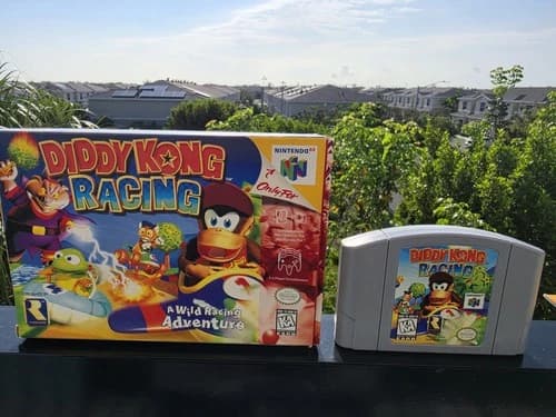 Diddy Kong Racing (Nintendo 64, N64, 1997) Complete in Box CIB - Authentic