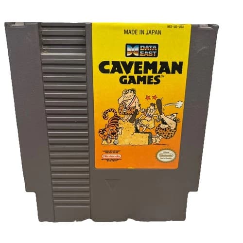 Caveman Games (Nintendo Entertainment System, 1990)