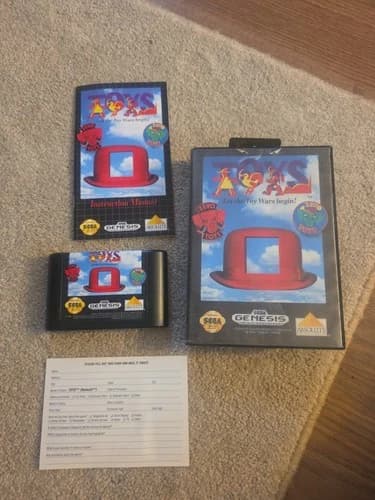 Toys Sega Genesis CIB Tested Authentic