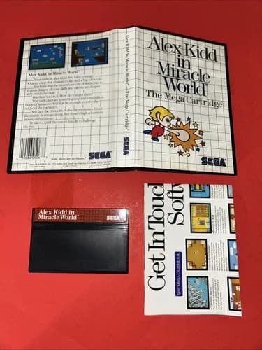 Alex Kidd in Miracle World (Sega Master, 1986)