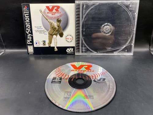 VR Baseball '97 (PS1) (CIB)