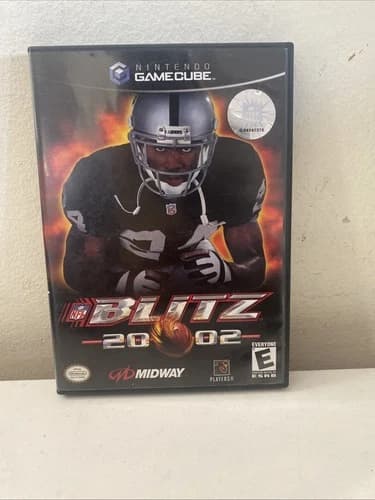 NFL Blitz 20-02 (Nintendo GameCube, 2002) CIB Complete Tested Works Authentic