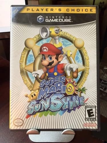 Super Mario Sunshine Nintendo GameCube CIB Complete W/Manual Tested