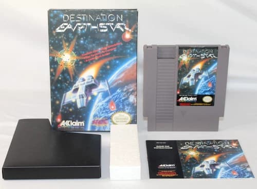 Destination Earthstar NES Nintendo Complete CIB Authentic! Good Condition!
