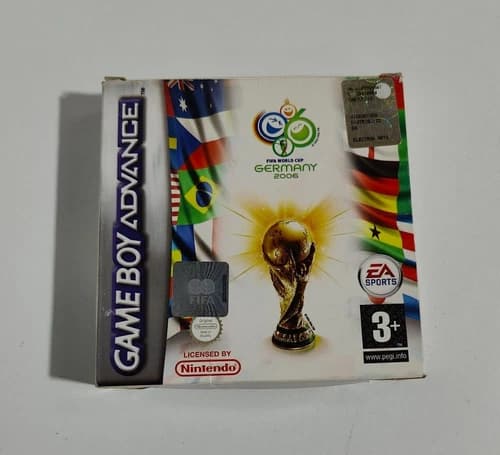 FIFA WORLD CUP GERMANY 2006 ITALIAN GAMEBOY ADVANCE GBA ORIGINAL COMPLETE
