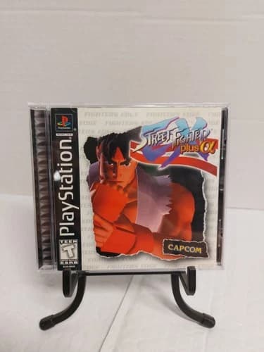 Street Fighter EX Plus Alpha PS1 PlayStation 1 Complete CIB Fighters Edge Cover!