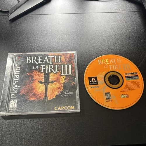 Breath of Fire III -Sony PlayStation 1 (1998) (SLUS-00422)