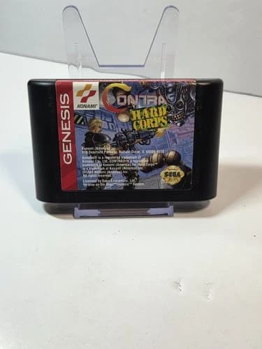Contra: Hard Corps (Sega Genesis 1994) - Cartridge Only - Tested Good Condition