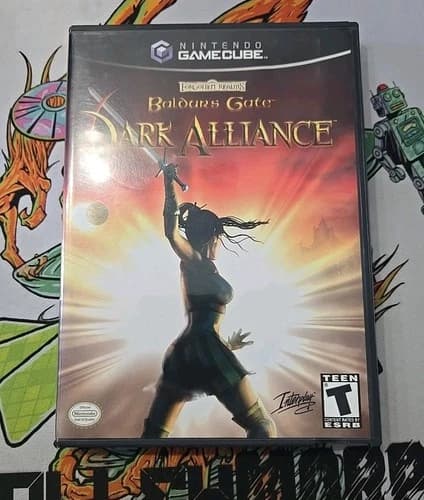 Baldur's Gate: Dark Alliance (Nintendo GameCube, 2002) ☆ Complete ☆ Reg Card