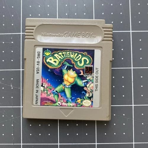 Battletoads (Nintendo Game Boy, 1991) - Cartridge only TESTED and Authentic