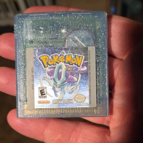 Nintendo Pokémon Crystal Version Game Boy Color GBC NTSC-U/C E Pokemon Series