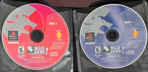 Wild Arms 2 Second Ignition - PlayStation PS1 - Discs Only Tested