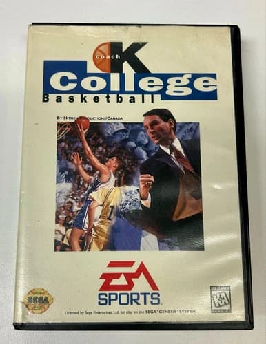Coach K College Basketball (Sega Genesis* 1995)