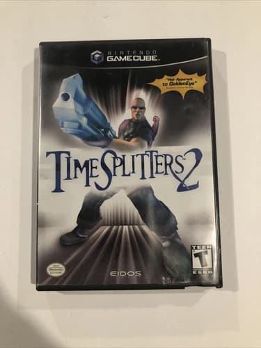 TimeSplitters 2 Nintendo GameCube Complete W/ Registration Card Free Shipping
