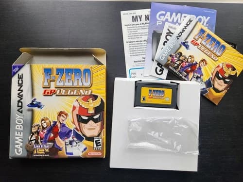 CIB -- F-Zero GP Legend (Nintendo Game Boy Advance, 2004) GBA complete working