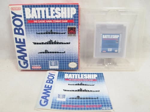 Battleship (Nintendo Game Boy) Authentic Complete in Box CIB