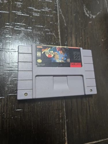 Street Fighter Alpha 2 II Authentic Super Nintendo SNES Tested Working