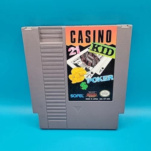 Casino Kid (Nintendo Entertainment System, 1989) NES Game Tested Authentic
